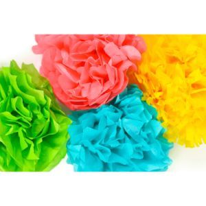 Get Crafty With Tissue Paper Flowers