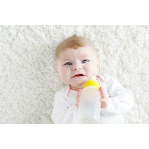 your baby cries and refuses the bottle