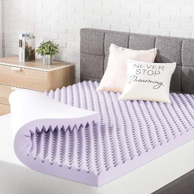 Foam Mattress Topper with Soothing Lavender Infusion