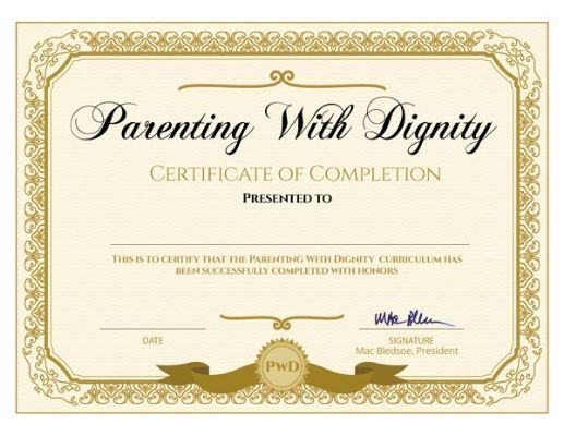 Parenting Class Gift Certificate