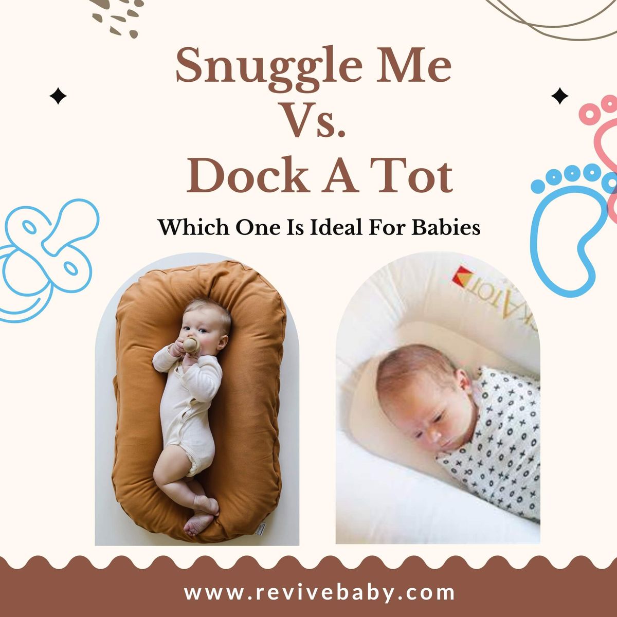 Snuggle Me Vs. Dock A Tot- Which One Is Ideal For Babies